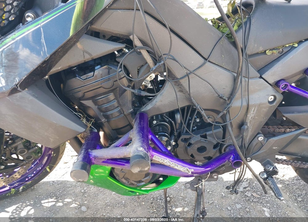 2013 KAWASAKI ZR1000 D VIN: JKAZRCD17DA036604