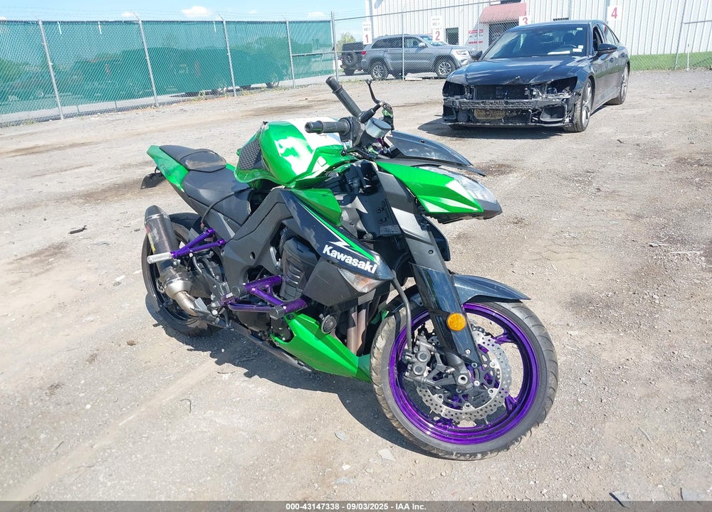 2013 KAWASAKI ZR1000 D VIN: JKAZRCD17DA036604