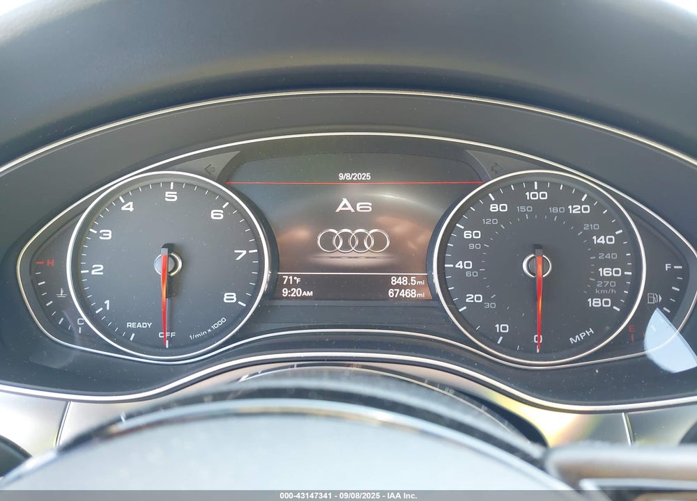 2017 AUDI A6 VIN: WAUG8AFC4HN006359