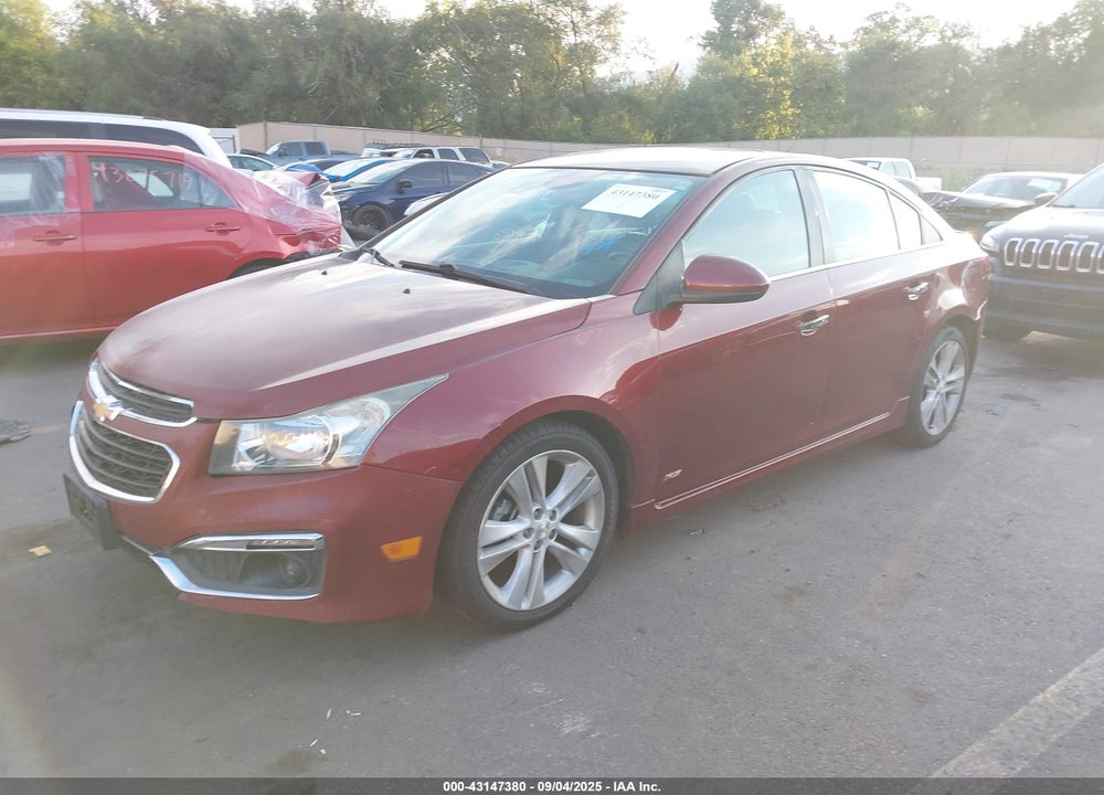 2015 CHEVROLET CRUZE VIN: 1G1PG5SBXF7207722