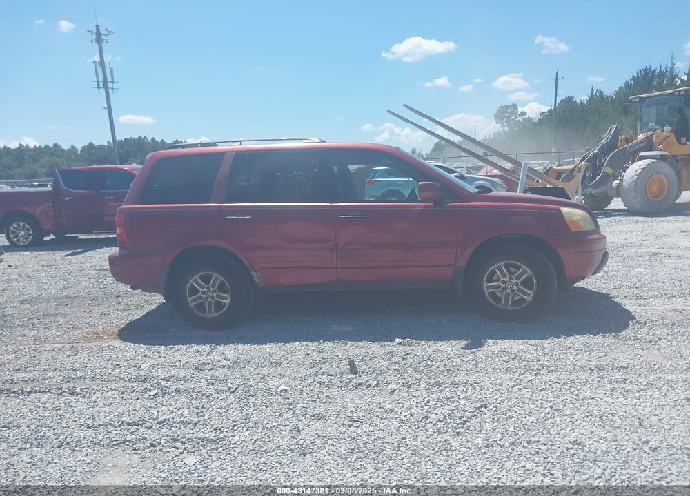 2004 HONDA PILOT EX-L VIN: 5FNYF185X4B005785