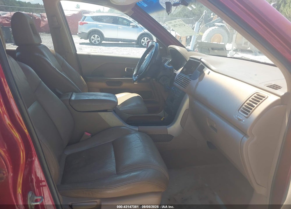 2004 HONDA PILOT EX-L VIN: 5FNYF185X4B005785