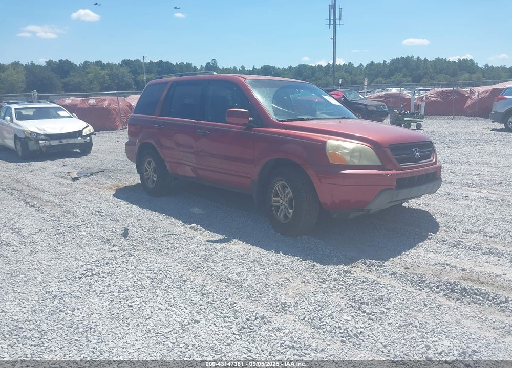 2004 HONDA PILOT EX-L VIN: 5FNYF185X4B005785