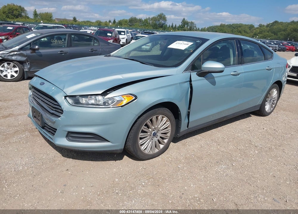 2014 FORD FUSION HYBRID S VIN: 3FA6P0UUXER369108