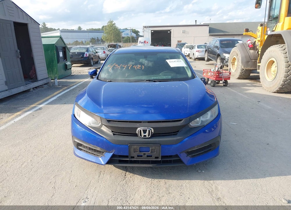 2018 HONDA CIVIC VIN: 2HGFC2F51JH512588