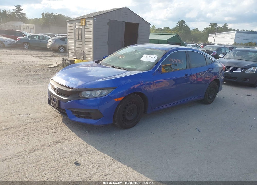2018 HONDA CIVIC VIN: 2HGFC2F51JH512588