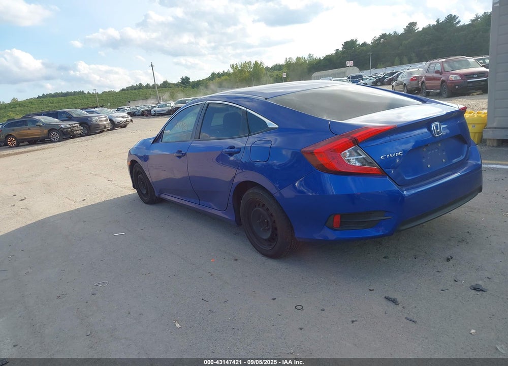 2018 HONDA CIVIC VIN: 2HGFC2F51JH512588