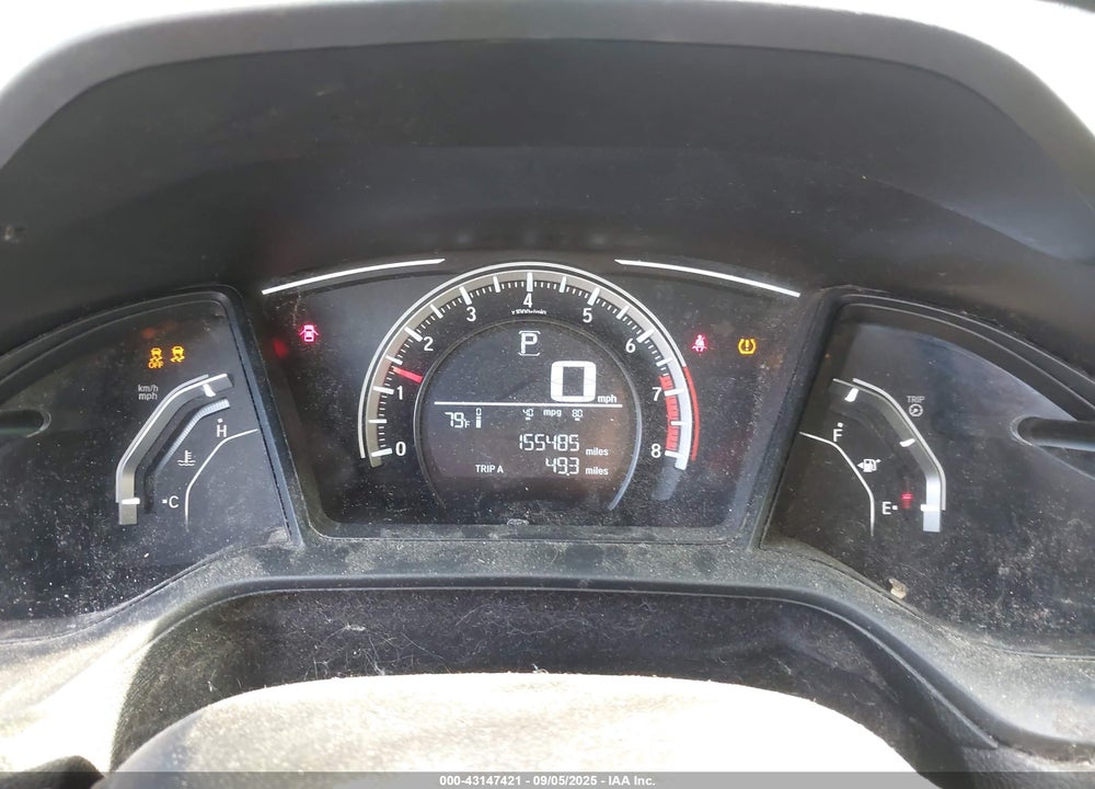 2018 HONDA CIVIC VIN: 2HGFC2F51JH512588