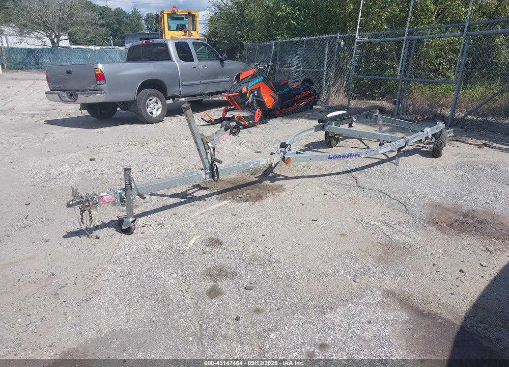 2007 LOAD RITE BOAT TRAILER VIN: 5A4XJRJ1572015862
