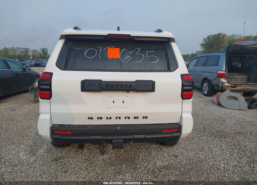 2025 TOYOTA 4RUNNER VIN: JTEVA5BR9S5017635