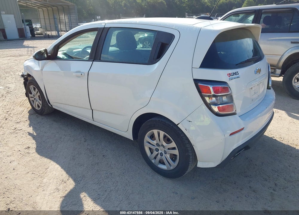 2018 CHEVROLET SONIC VIN: 1G1JG6SH7J4112335