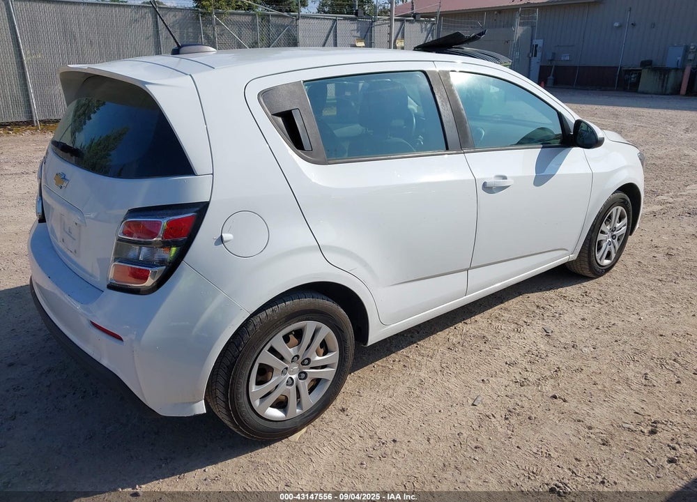 2018 CHEVROLET SONIC VIN: 1G1JG6SH7J4112335
