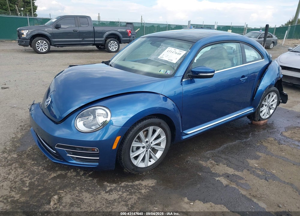 2019 VOLKSWAGEN BEETLE VIN: 3VWJD7AT2KM707558