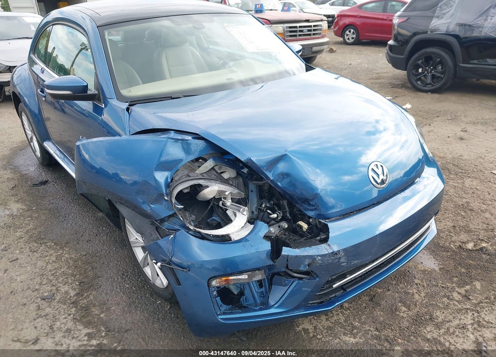 2019 VOLKSWAGEN BEETLE VIN: 3VWJD7AT2KM707558