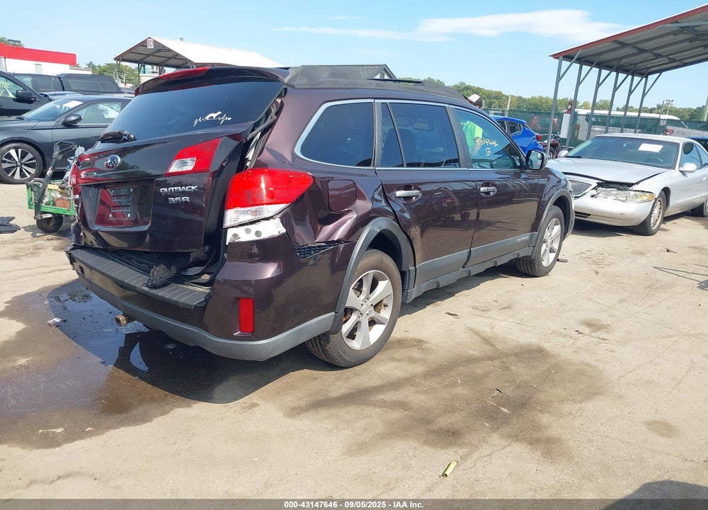 2013 SUBARU OUTBACK VIN: 4S4BRDSC5D2214887
