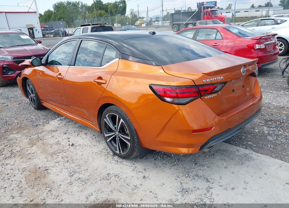 2022 NISSAN SENTRA VIN: 3N1AB8DVXNY291383
