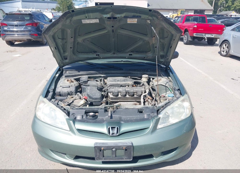 2004 HONDA CIVIC LX VIN: 1HGES16574L011107