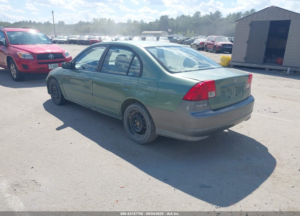 2004 HONDA CIVIC LX VIN: 1HGES16574L011107