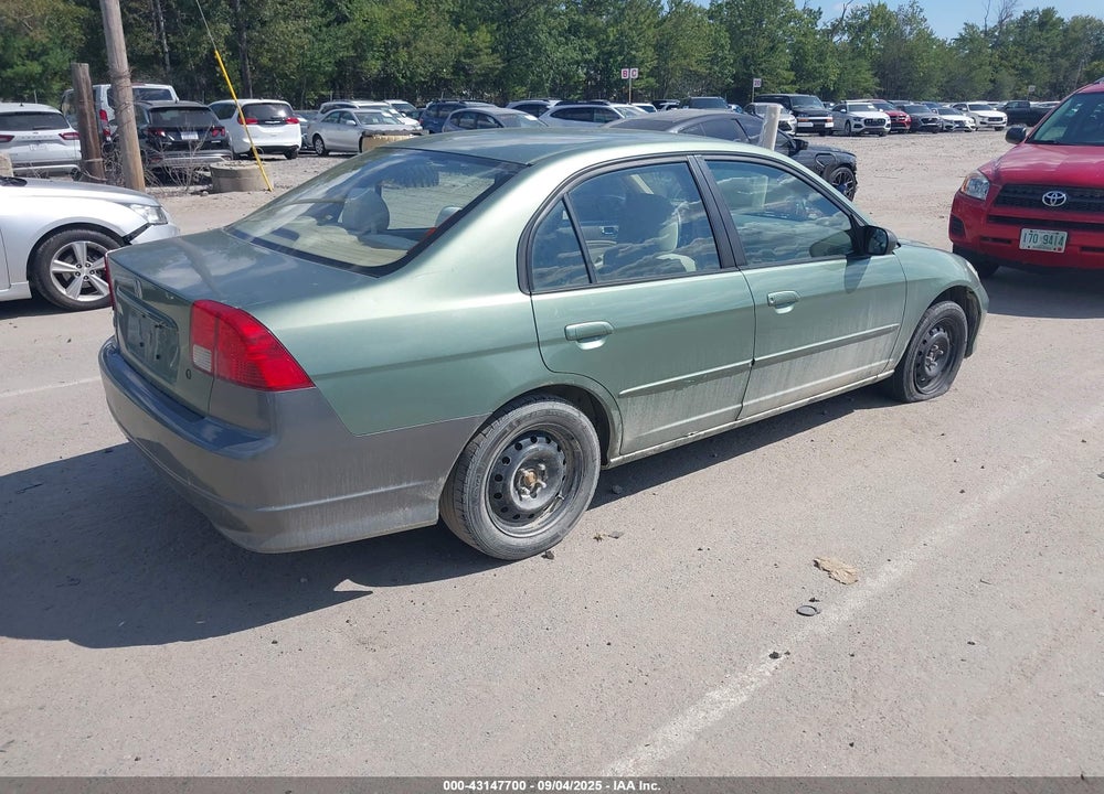 2004 HONDA CIVIC LX VIN: 1HGES16574L011107