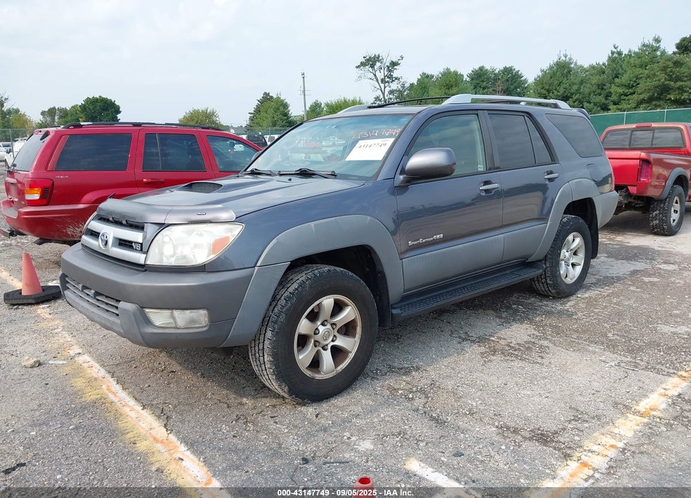 2003 TOYOTA 4RUNNER SR5 SPORT V8 VIN: JTEBT14R830018146