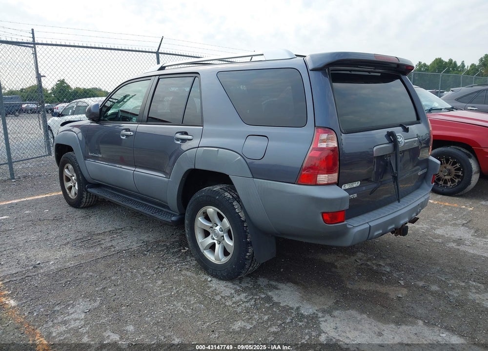 2003 TOYOTA 4RUNNER SR5 SPORT V8 VIN: JTEBT14R830018146