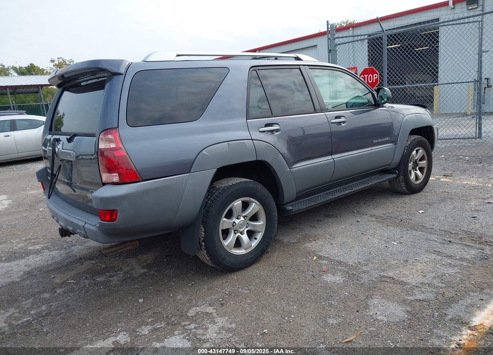 2003 TOYOTA 4RUNNER SR5 SPORT V8 VIN: JTEBT14R830018146