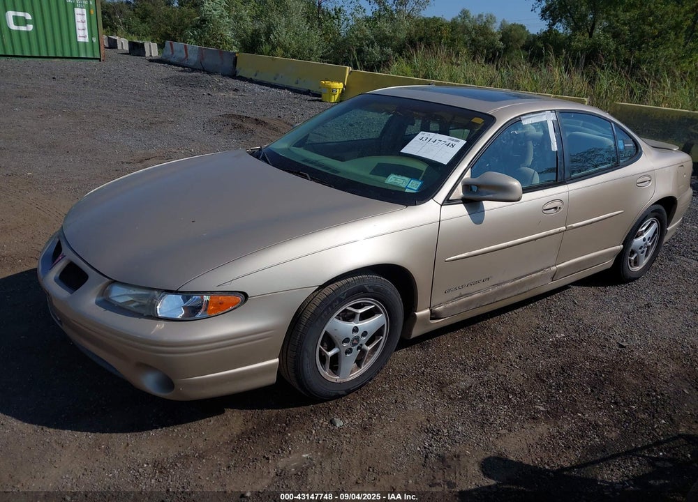 2002 PONTIAC GRAND PRIX GT VIN: 1G2WP52K32F269308