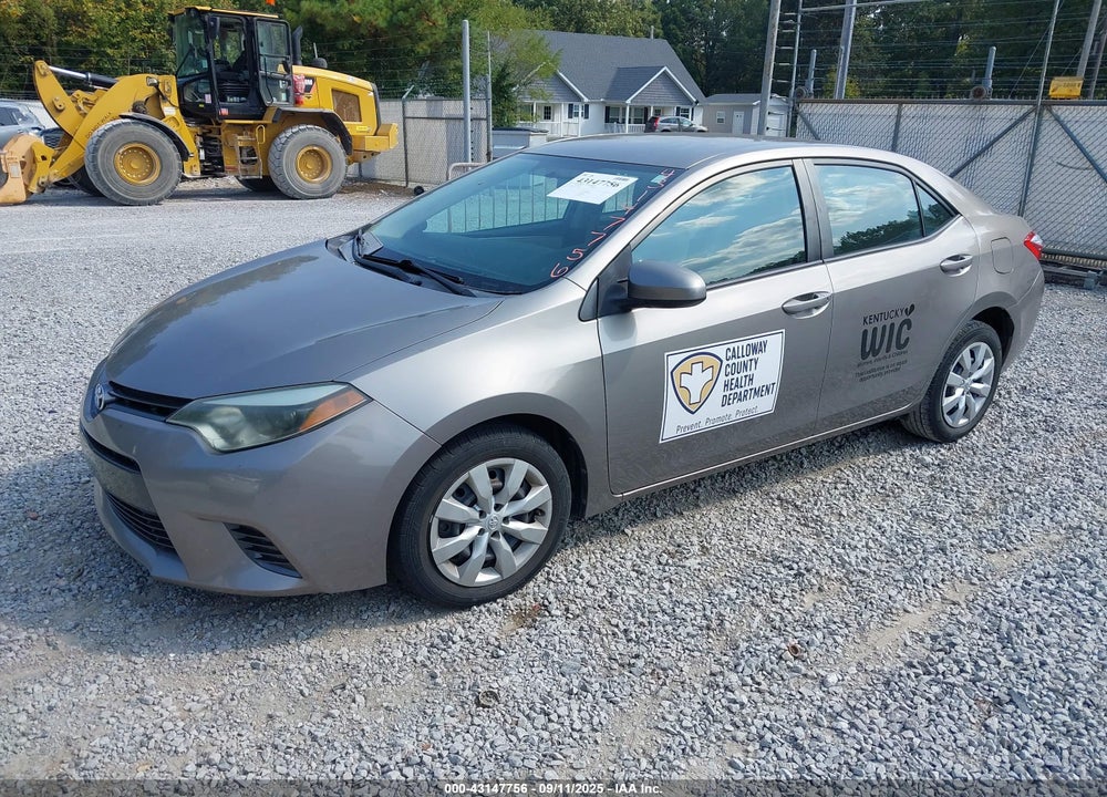 2015 TOYOTA COROLLA VIN: 2T1BURHEXFC308244