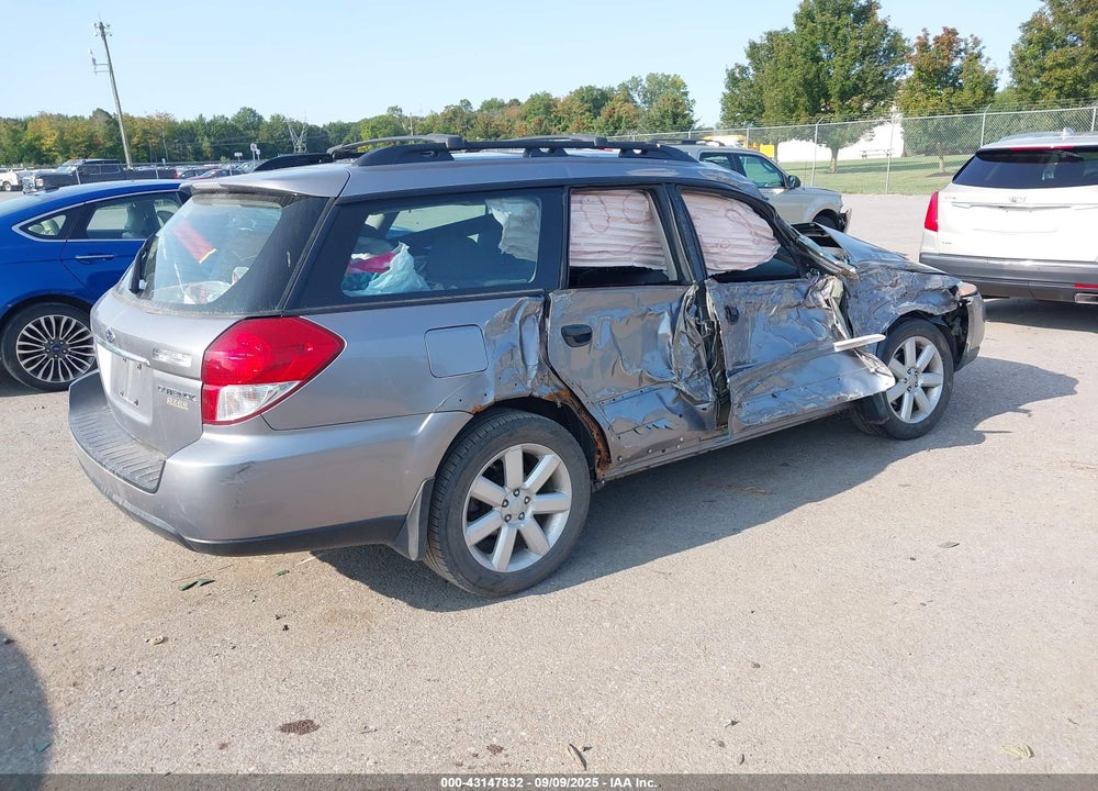 2008 SUBARU OUTBACK 2.5I/2.5I L.L. BEAN EDITION VIN: 4S4BP61C187363177