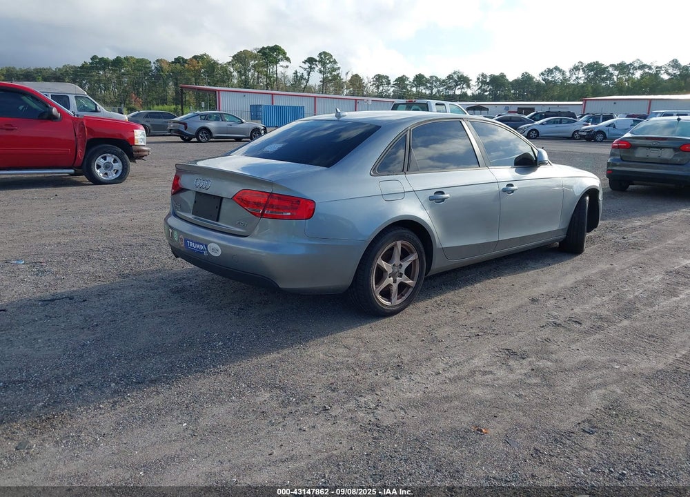 2009 AUDI A4 VIN: WAUJF78K79N045144
