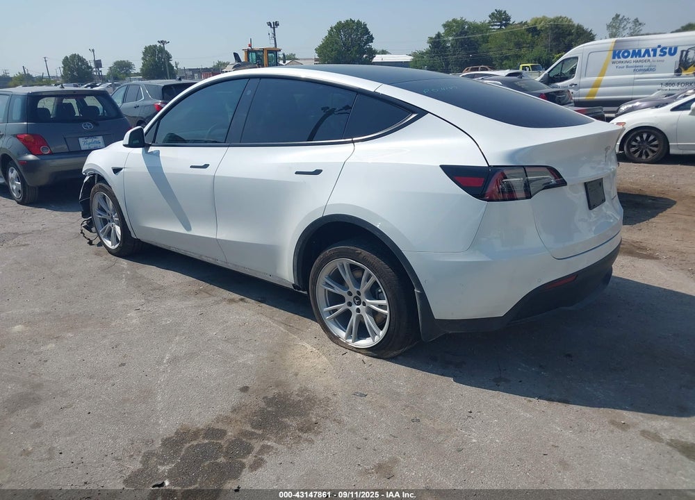 2021 TESLA MODEL Y LONG RANGE DUAL MOTOR ALL-WHEEL DRIVE VIN: 5YJYGDEE8MF283538