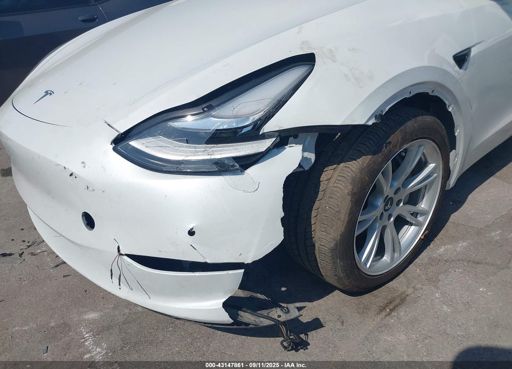 2021 TESLA MODEL Y LONG RANGE DUAL MOTOR ALL-WHEEL DRIVE VIN: 5YJYGDEE8MF283538