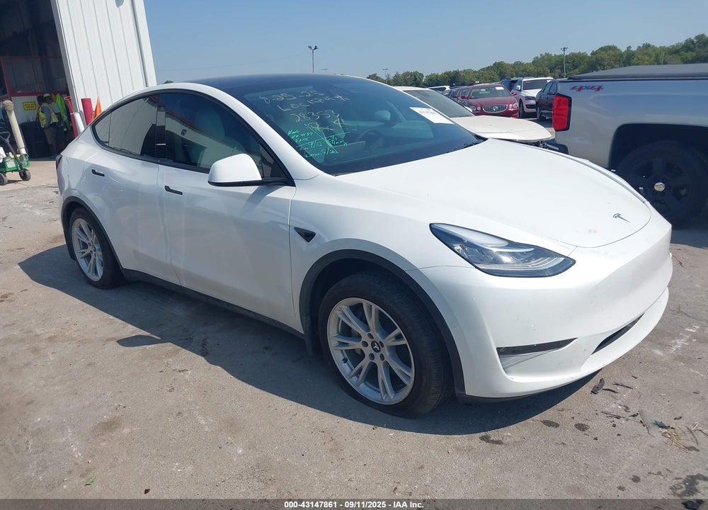 2021 TESLA MODEL Y LONG RANGE DUAL MOTOR ALL-WHEEL DRIVE VIN: 5YJYGDEE8MF283538