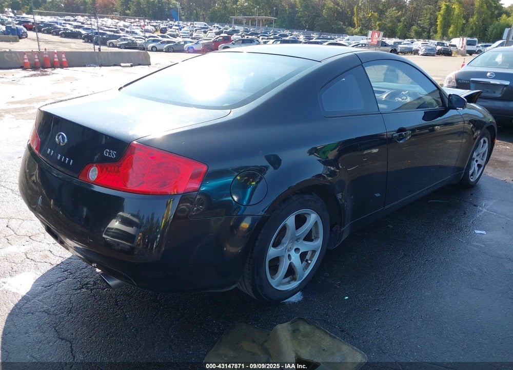 2004 INFINITI G35 VIN: JNKCV54E04M305240
