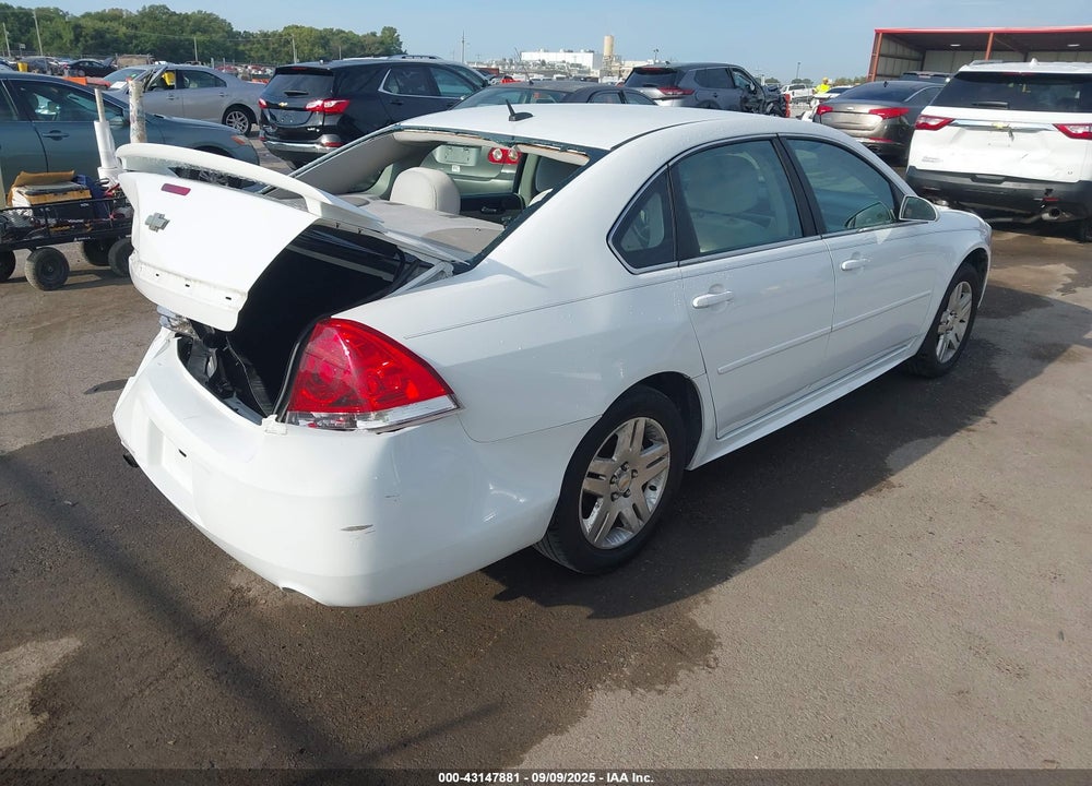 2012 CHEVROLET IMPALA VIN: 2G1WB5E38C1129268