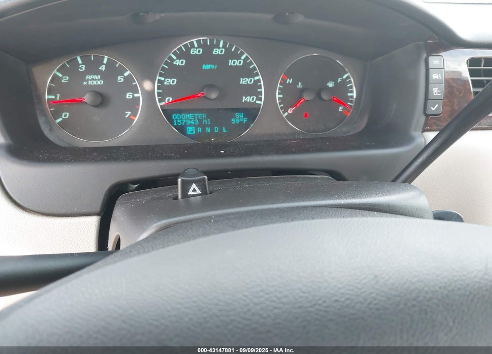 2012 CHEVROLET IMPALA VIN: 2G1WB5E38C1129268