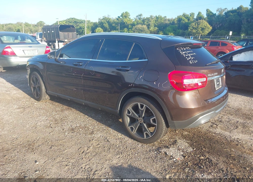 2018 MERCEDES-BENZ GLA-CLASS VIN: WDCTG4EB1JJ384189