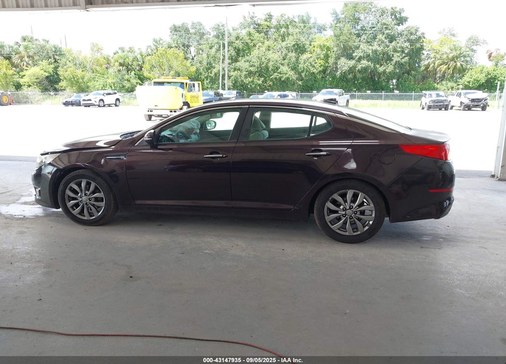 2014 KIA OPTIMA LX VIN: 5XXGM4A72EG307374