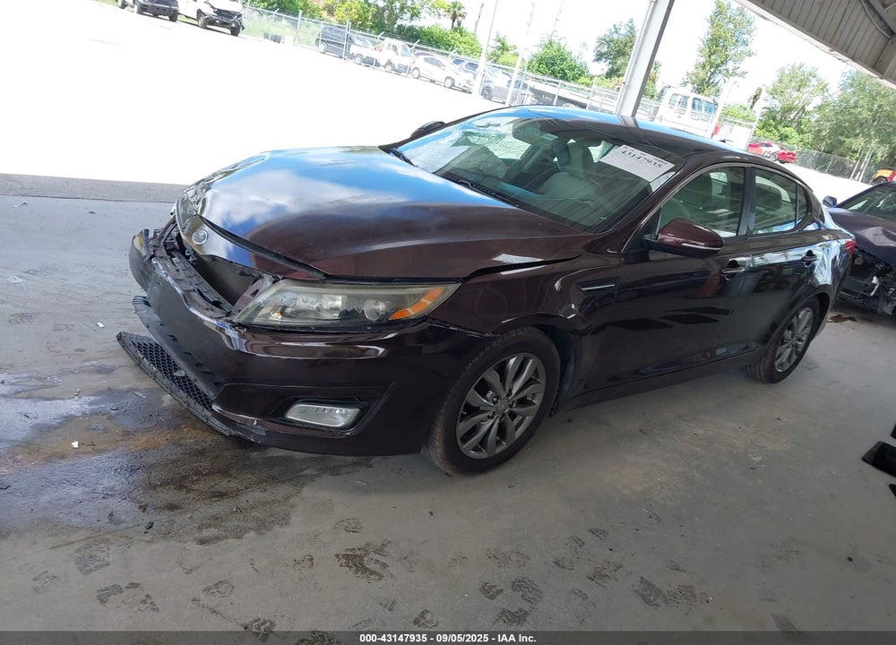 2014 KIA OPTIMA LX VIN: 5XXGM4A72EG307374