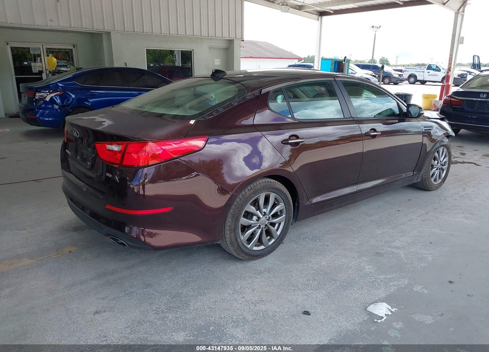 2014 KIA OPTIMA LX VIN: 5XXGM4A72EG307374