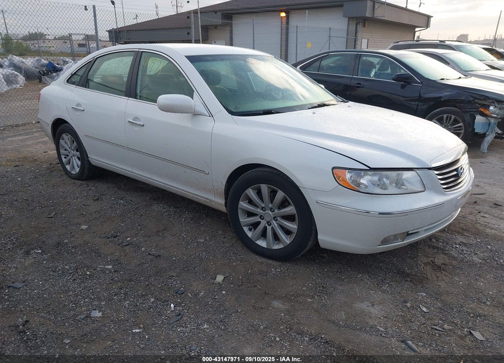 2009 HYUNDAI AZERA GLS VIN: KMHFC46DX9A360592