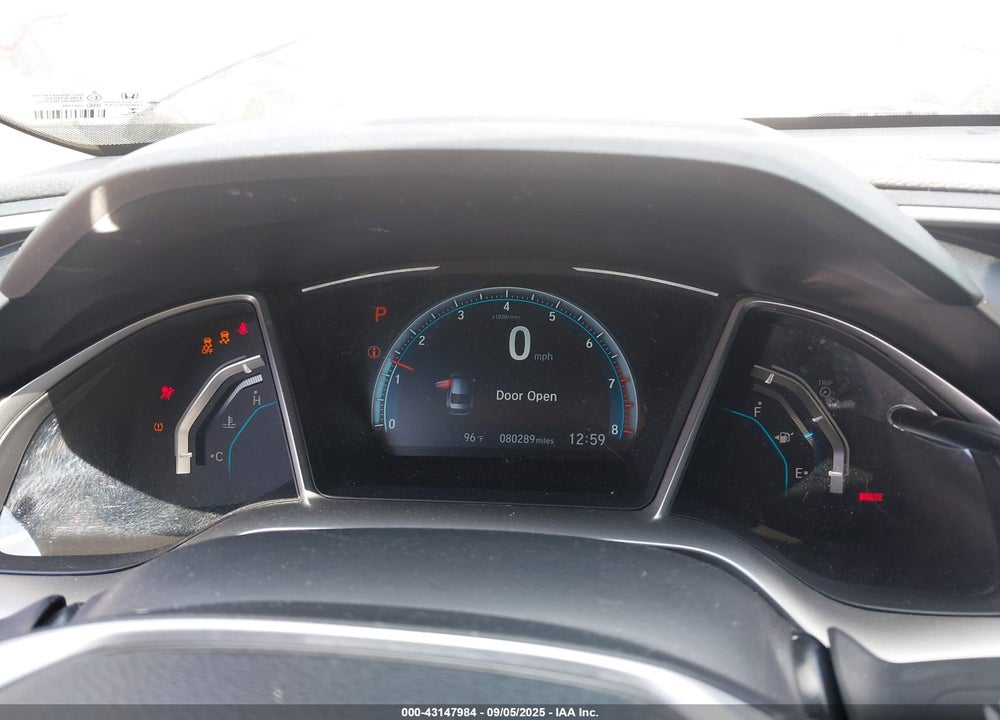 2017 HONDA CIVIC VIN: 19XFC2F74HE073666