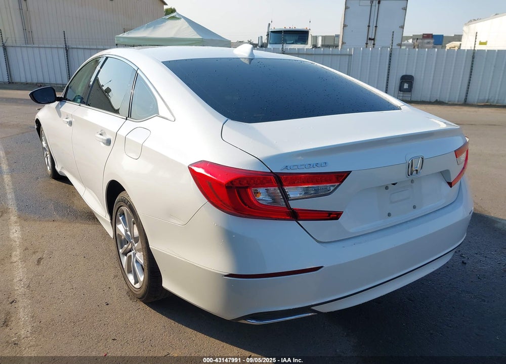 2019 HONDA ACCORD VIN: 1HGCV1F19KA081292