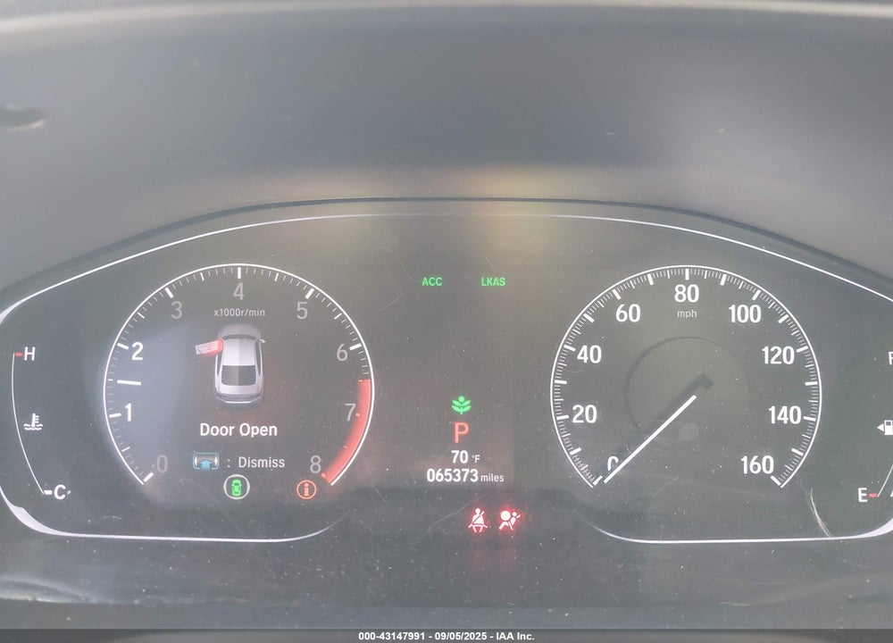 2019 HONDA ACCORD VIN: 1HGCV1F19KA081292