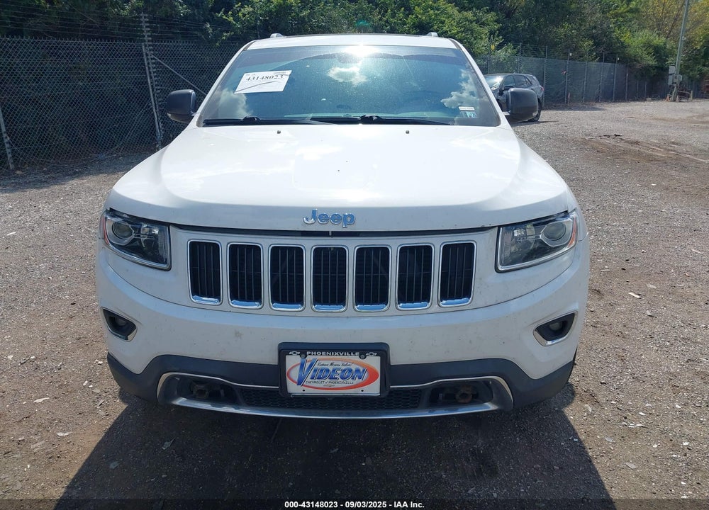 2016 JEEP GRAND CHEROKEE VIN: 1C4RJFBM8GC319470