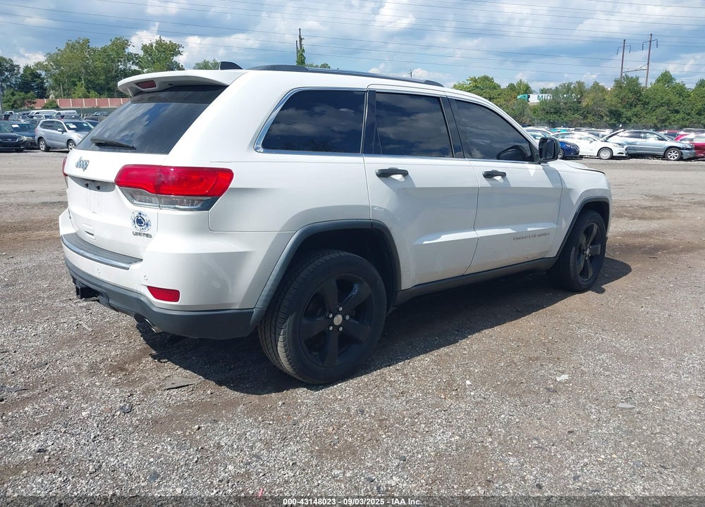 2016 JEEP GRAND CHEROKEE VIN: 1C4RJFBM8GC319470
