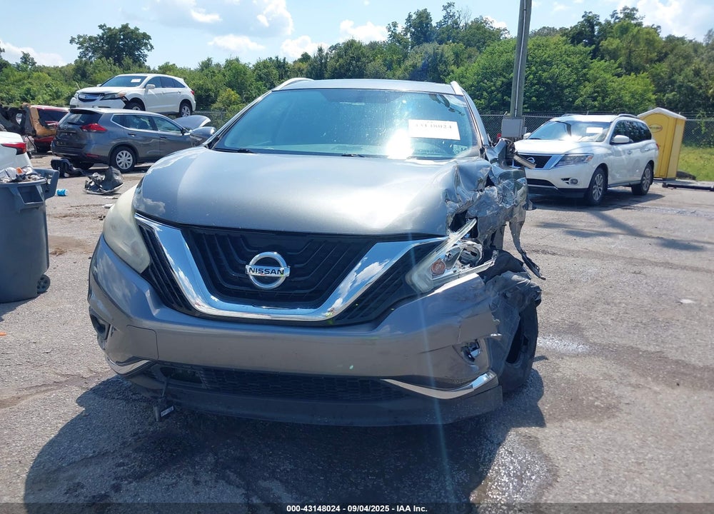 2015 NISSAN MURANO VIN: 5N1AZ2MG2FN216808