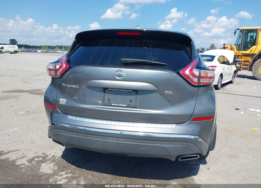 2015 NISSAN MURANO VIN: 5N1AZ2MG2FN216808