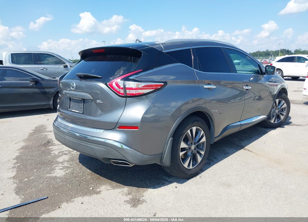 2015 NISSAN MURANO VIN: 5N1AZ2MG2FN216808