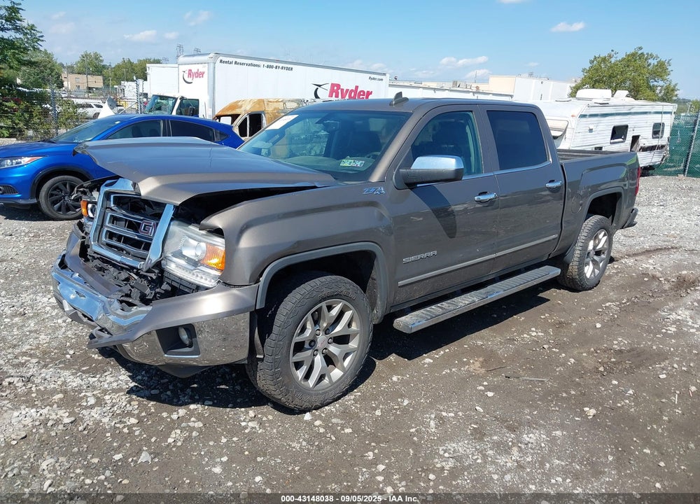 2015 GMC SIERRA 1500 SLT VIN: 3GTU2VEC3FG496265